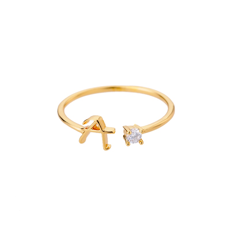 48 Style Women Stainless Steel Rings Gold Color Hollow Out Geometric Open Ring  image 43