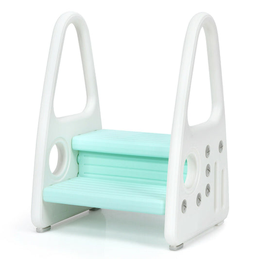 Kids Step Stool Learning Helper w/Armrest for Kitchen Toilet Potty Training image 0
