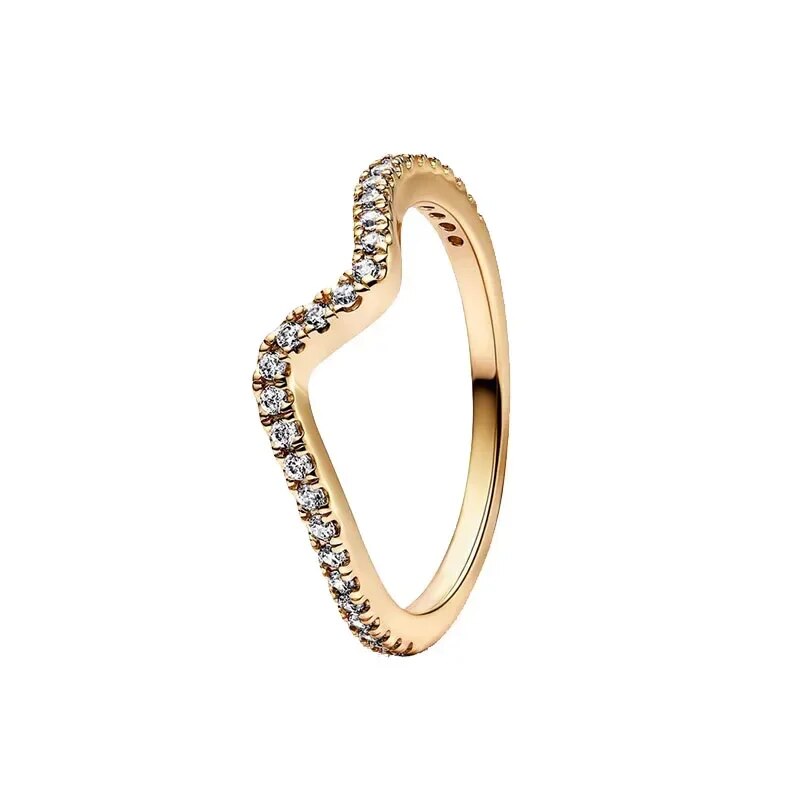 Hot selling Gold color Series 925 Sterling silver Exquisite  Classic Heart-shap image 11
