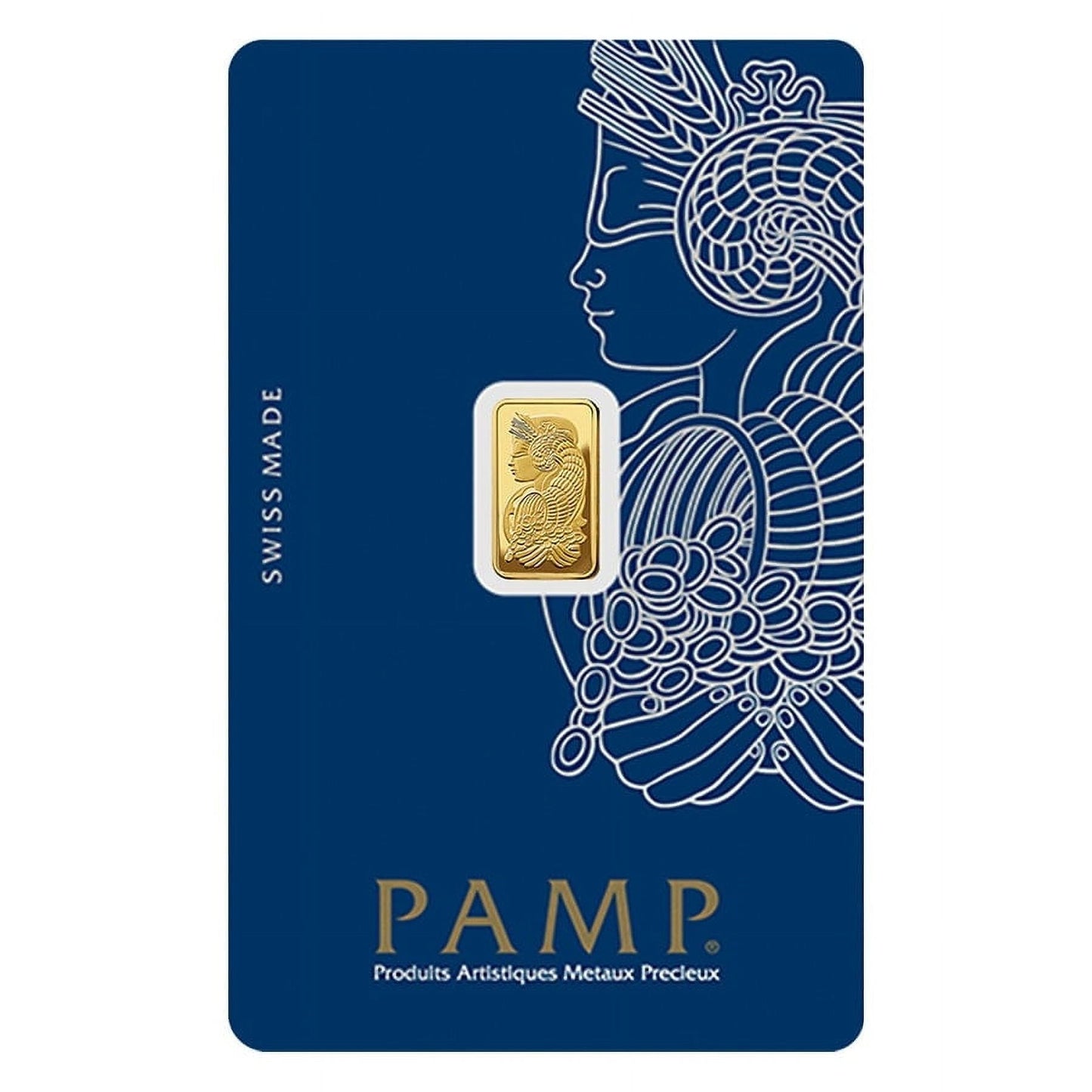 1 gram Gold Bar PAMP Suisse Lady Fortuna Veriscan .9999 Fine (in Assay) image 1