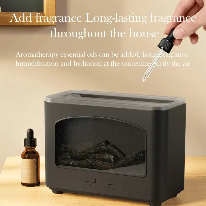 2024 For Flame Air Humidifier Essential Oils Humidifier Portable Type-C USB Fra image 5