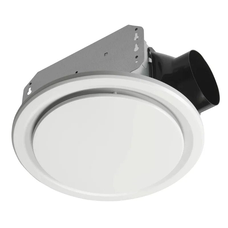 Homewerks 110 CFM Bathroom Ventilation Exhaust Fan, White image 1