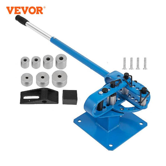 VEVOR Pipe Bender YP-9 Manual Bench Steel Tube Bending Kit with 7Dies 1-3in Mul image 0