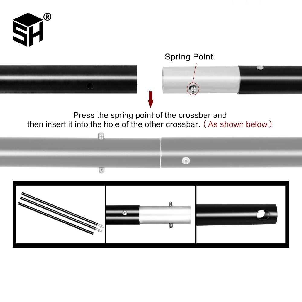 Background Stand Kit Support System Backdrops With Adjustable Stand for Photogr image 11