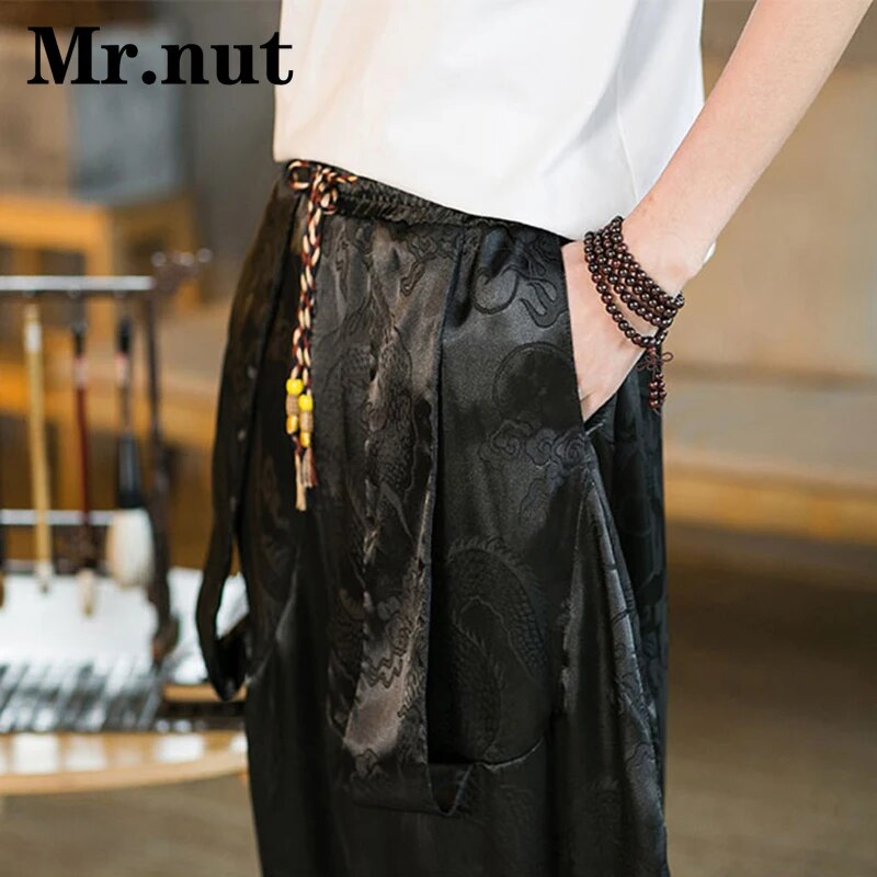 Mr.nut Personality Retro Unisex Harem Pants Loose Ankle Pants Hip Hop Streetwea image 5