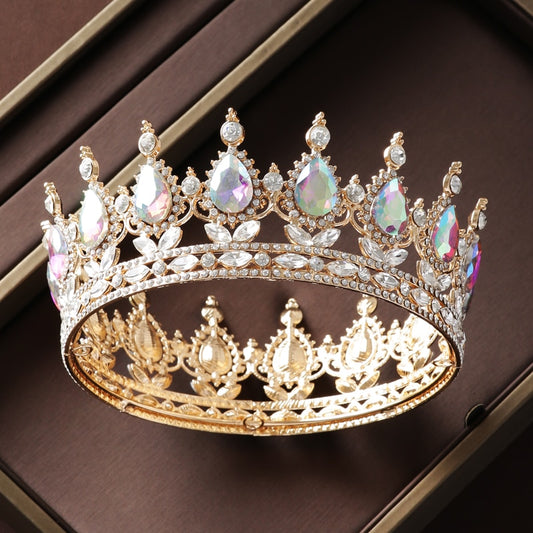 Itacazzo Bridal Headwear Full Of Baroque Atmosphere Noble Gold-colour Ladies' B image 0