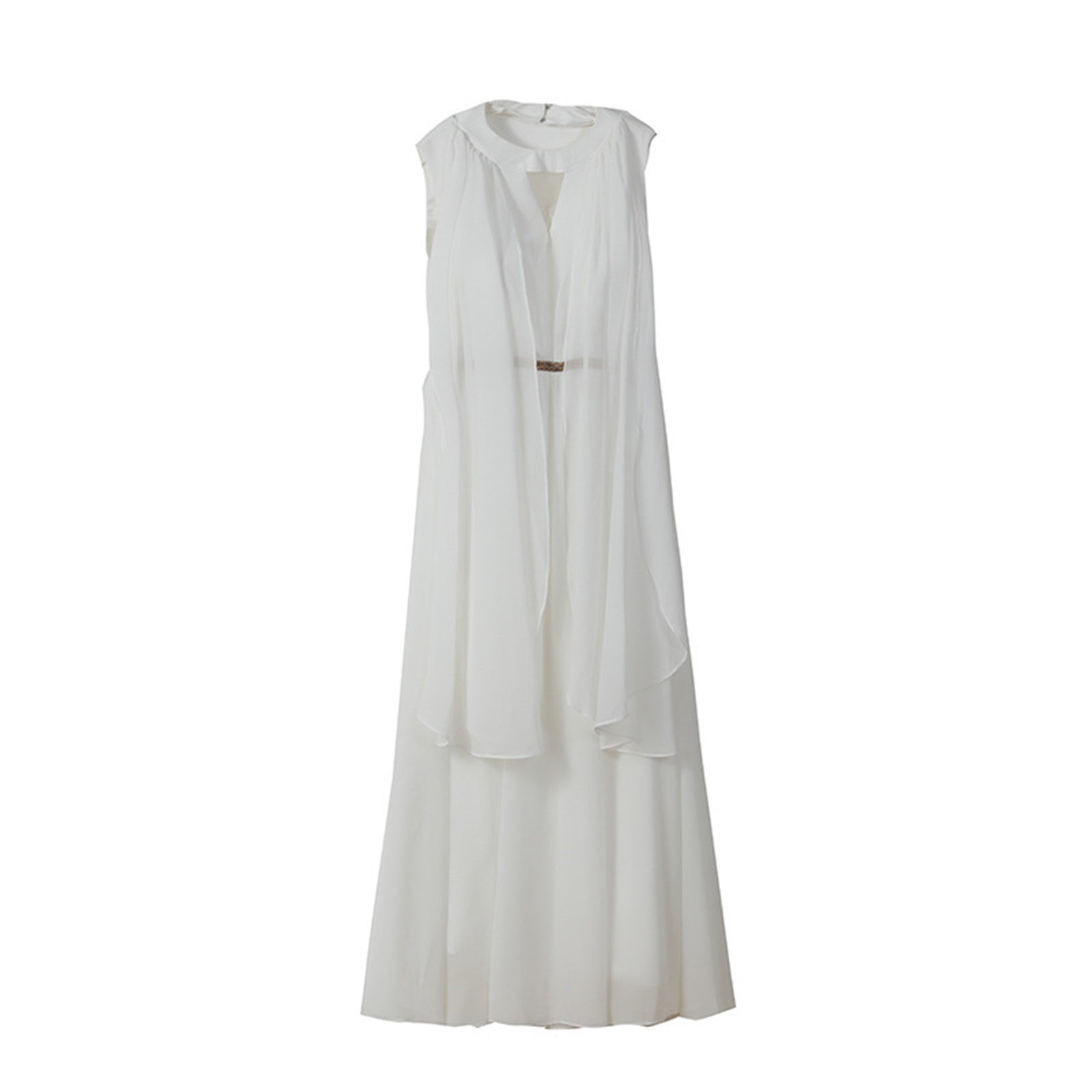 Women Dress 2024 Spring V Neck Sexy Elegant long Dress Autumn cape Sleeve Gown  image 4