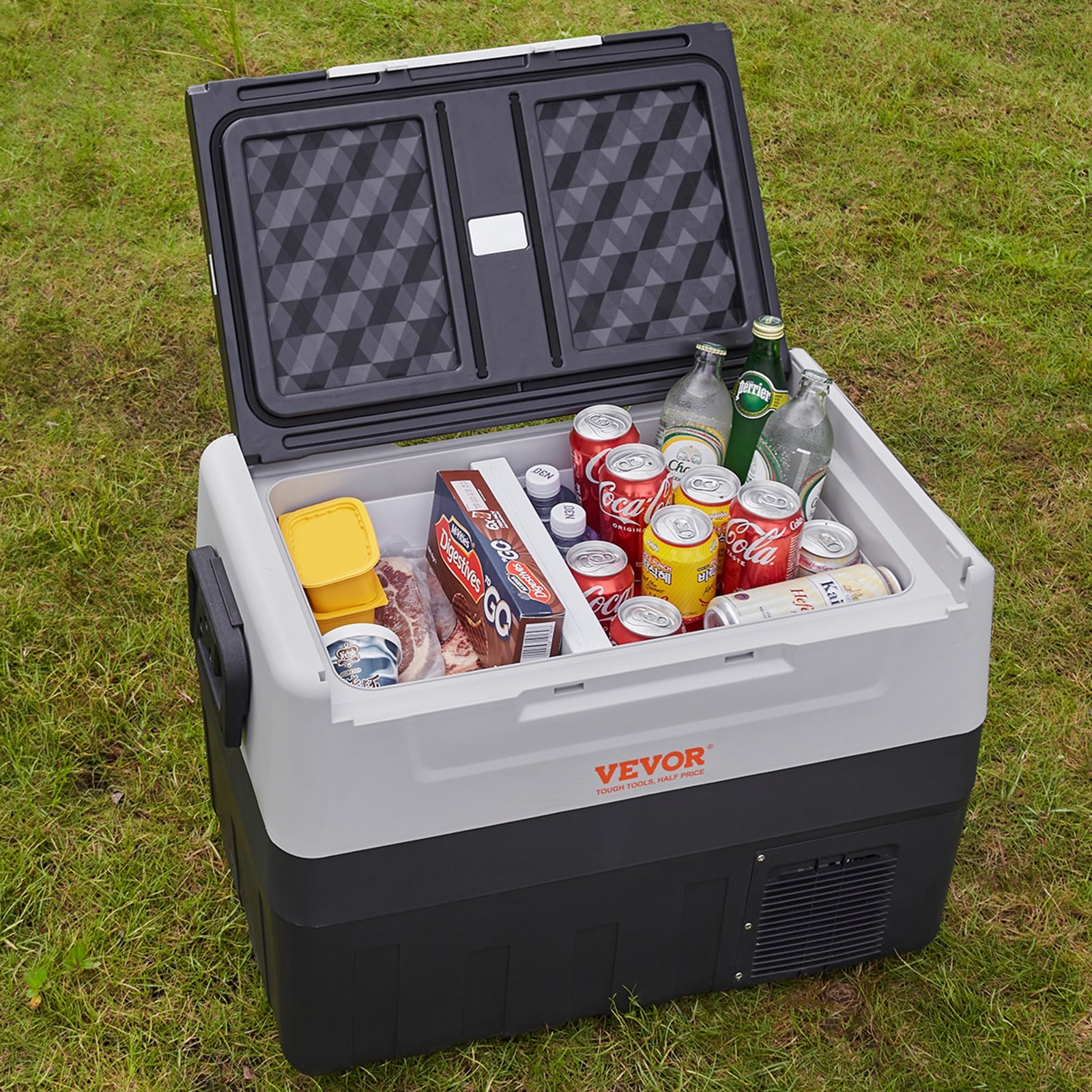VEVOR 35L 45L 55L Car Refrigerator Mini Fridge Freezer Portable Compressor Cool image 5