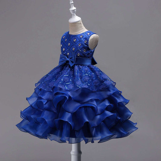 Children Modern Jazz Dance Costumes Kids Girls Stage Wear Birthday Wedding Part image 0