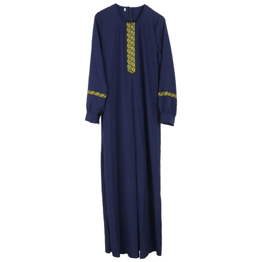 Thobe Dress for Women Traditional Zip Muslim-Dresses with Long Sleeves Muslim-C image 0