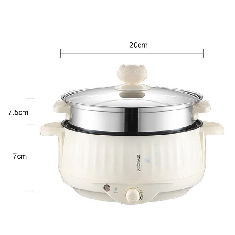 Electric Cooker Dormitory Multi Cooker Household Multicooker for Hot Pot Cookin image 10