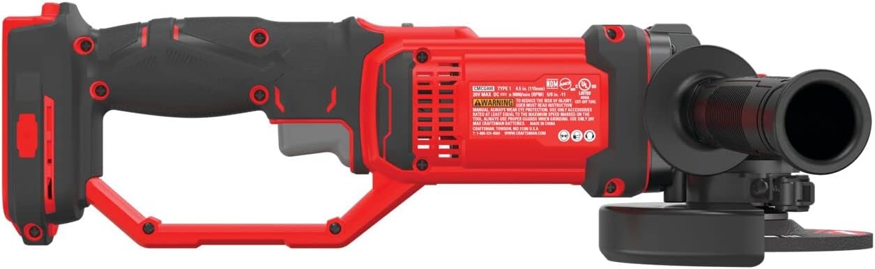CRAFTSMAN V20* Angle Grinder Small 4-1/2-Inch Tool Only image 2