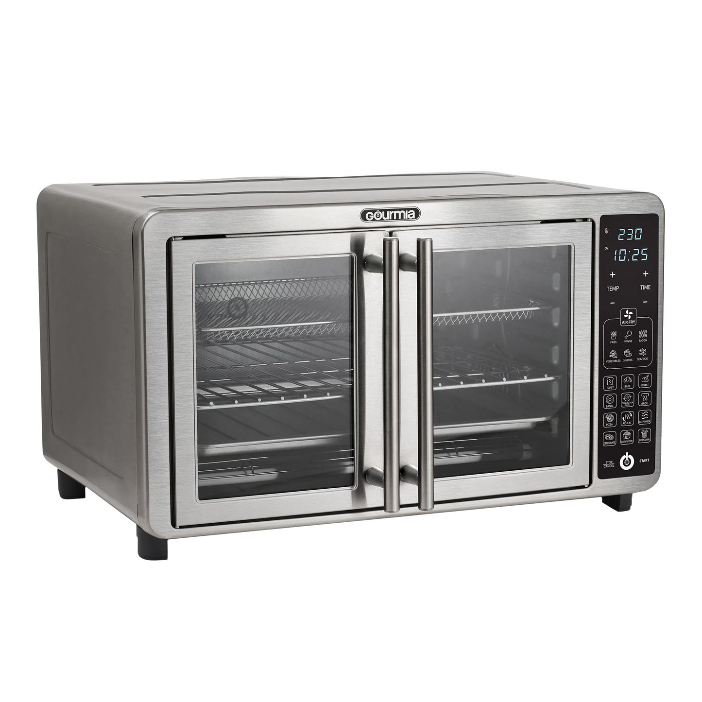 Gourmia XL Digital Air Fryer Toaster Oven with Single-Pull French Doors image 7