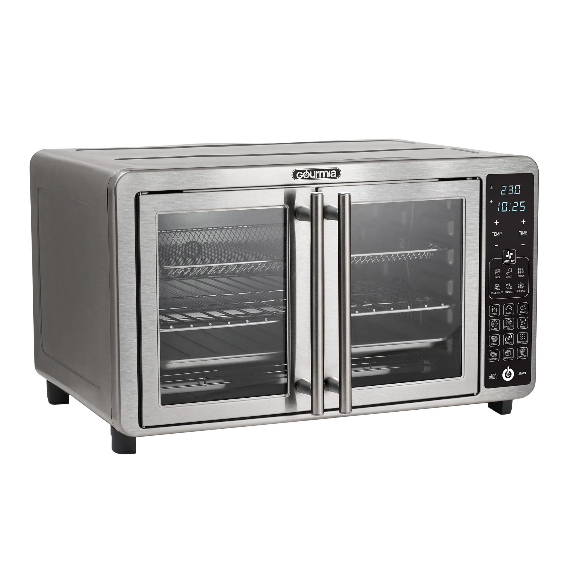 Gourmia XL Digital Air Fryer Toaster Oven with Single-Pull French Doors image 7
