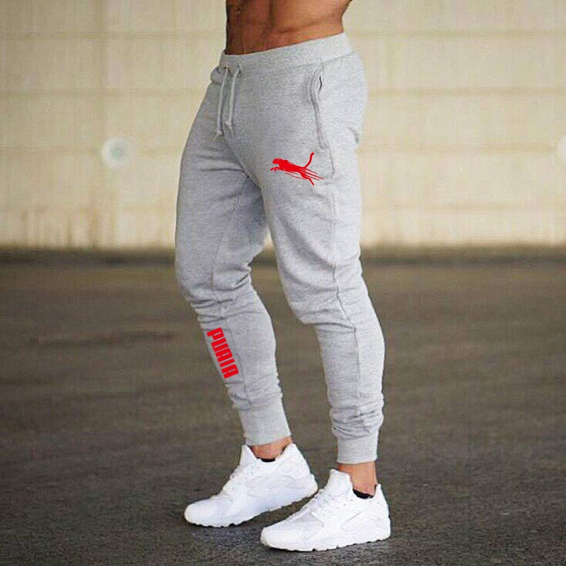 2024New Men Sweatpants Autumn Winter Print Fleece Warm Jogging Pants Male Outdo image 6