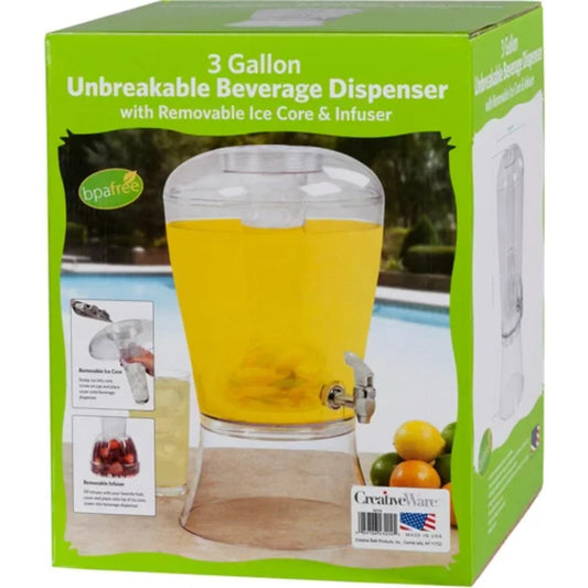 3 Gallon Acrylic Beverage Dispenser Home Appliance Drink  Water image 0