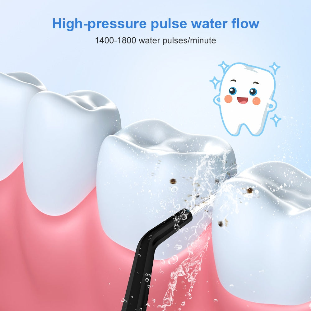 INSMART Oral Irrigator Dental Water Flosser Teeth Whitening Waterproof Portable image 10