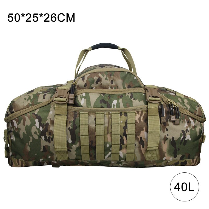 40L 60L 80L Waterproof Travel Bags Large Capacity Luggage Bags Men Duffel Bag T image 4