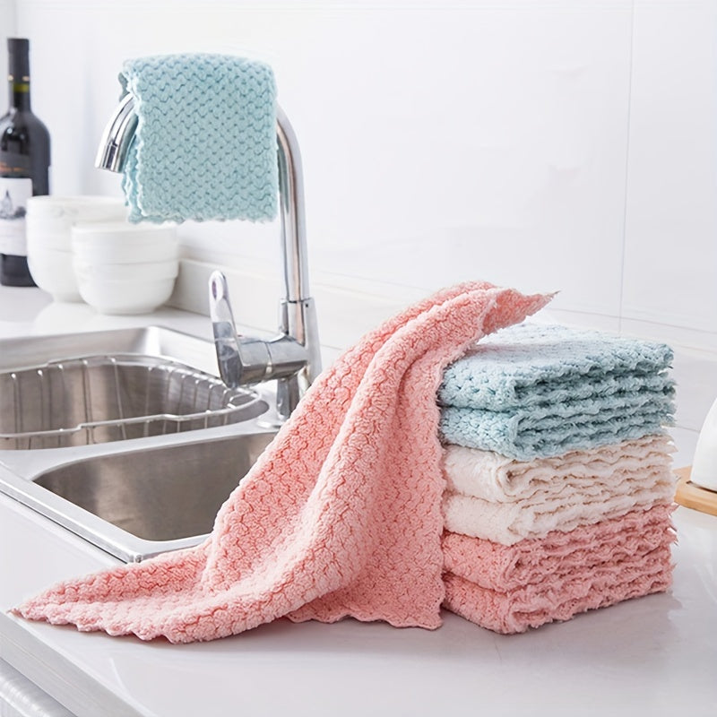 20Pcs/Pack Thickened Cleaning Cloths Wiping Rag Reusable Mirrors Window Glass D image 6