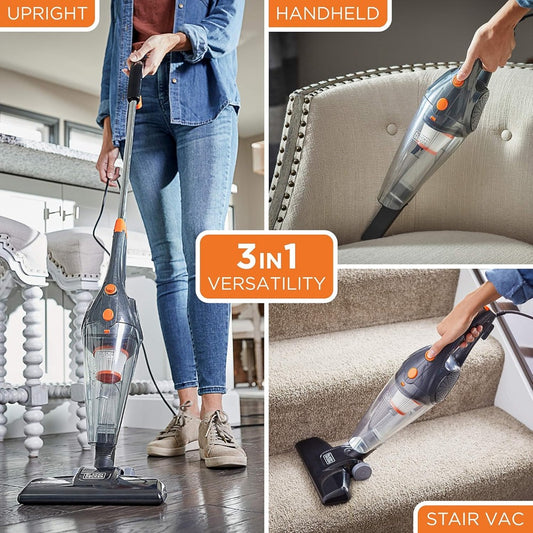 3-in-1 Cordless Handheld Vacuum Cleaner - Gray, Powerful Cleaning Solution for  image 0