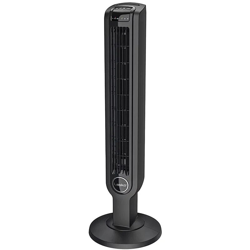 Lasko Portable 3-Speed Oscillating Tower Fan with Timer and Remote Control, 251 image 0