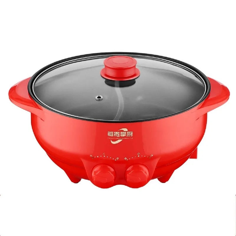 6L Yuanyang Electric Hot Pot Home Multi-function All-In-One Electric Cooking Po image 4