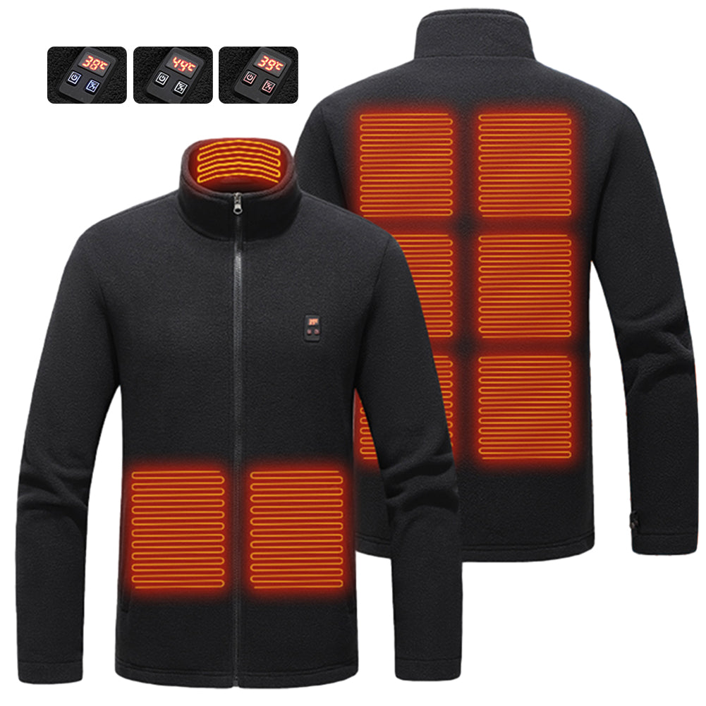9 Areas Heated Vest Men Jacket Heated Winter Womens Electric Usb Heater Tactica image 1