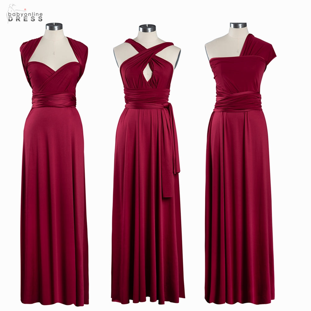 Convertible Infinity Dress Evening Dresses For Women Multi-way 2 Colors Formal  image 4