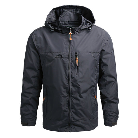 Men's Autumn Windbreaker Man Oversize Windshield Jacket Men Spring Coat Mens Ca image 0