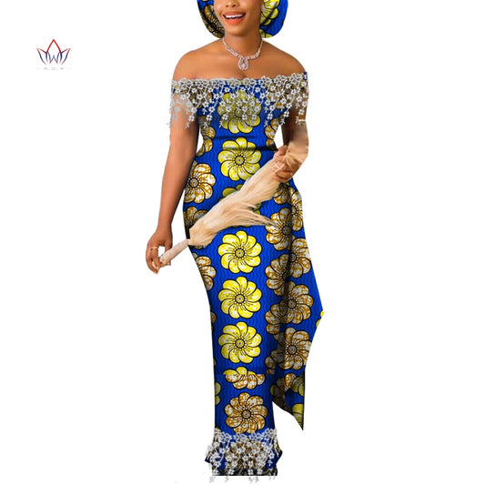 Dresses for Women Party Wedding Casual Date Dashiki African Women Dresses Afric image 0