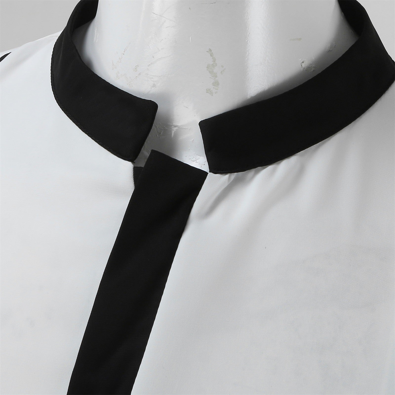 White Arabic Muslim Robe Men Jubba Thobe Long Sleeve Pakistan Islamic Abaya Kaf image 2
