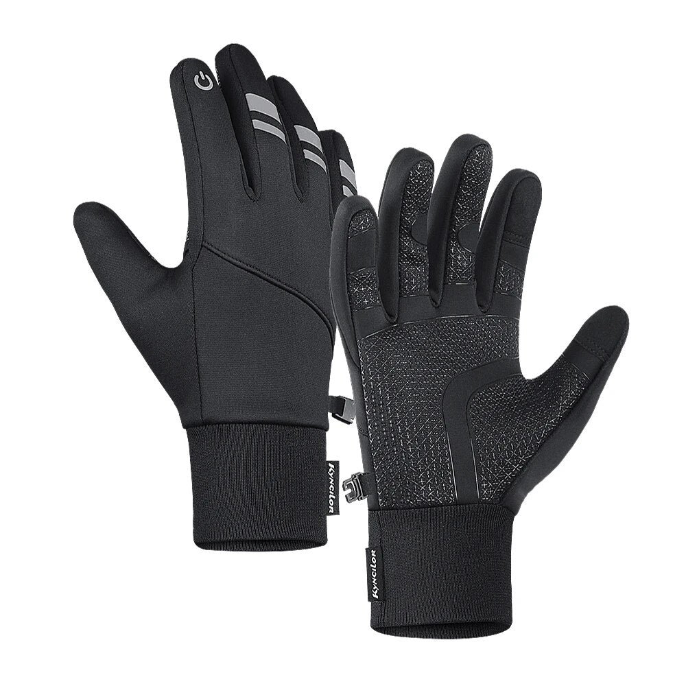 3M Gloves Black Waterproof Winter Warm Cycling Outdoor Sports Running Riding Mo image 1