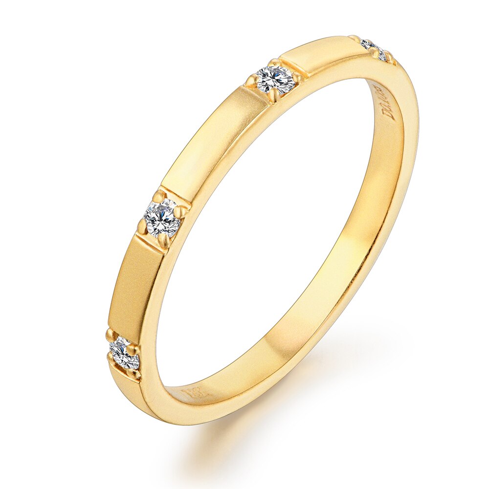 Round Cut D Color VVS1 Moissanite 18K Yellow Gold Plated Engagement image 2
