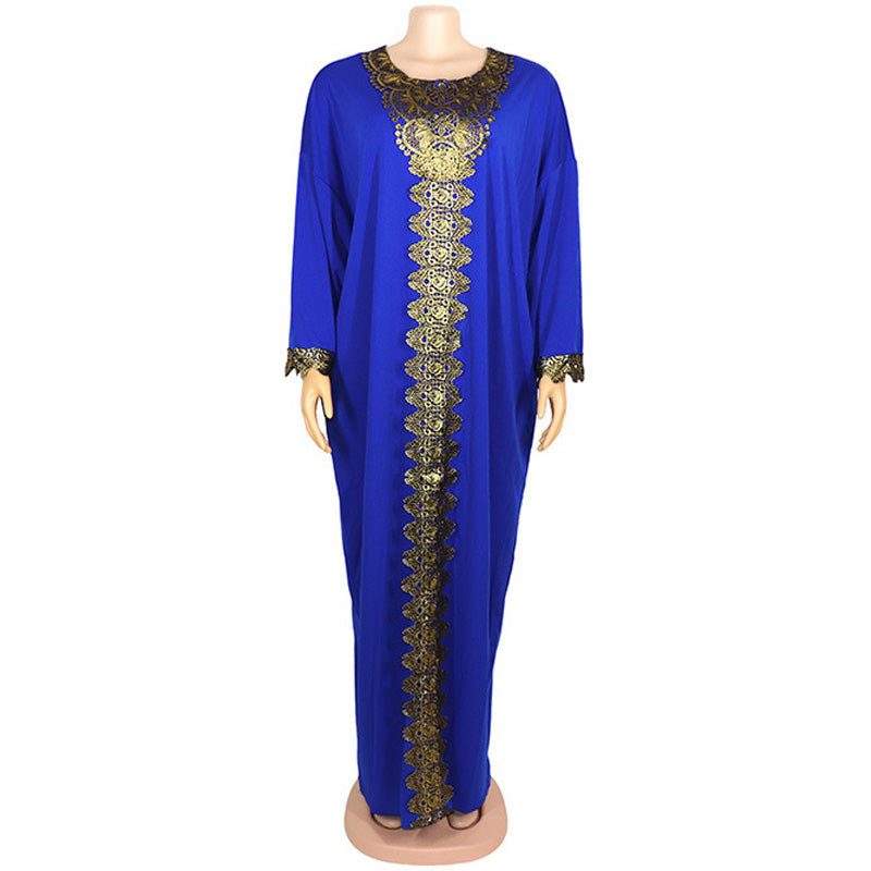 New Style African Dresses for Women Dashiki Rainbow African Clothes Basin Riche image 4
