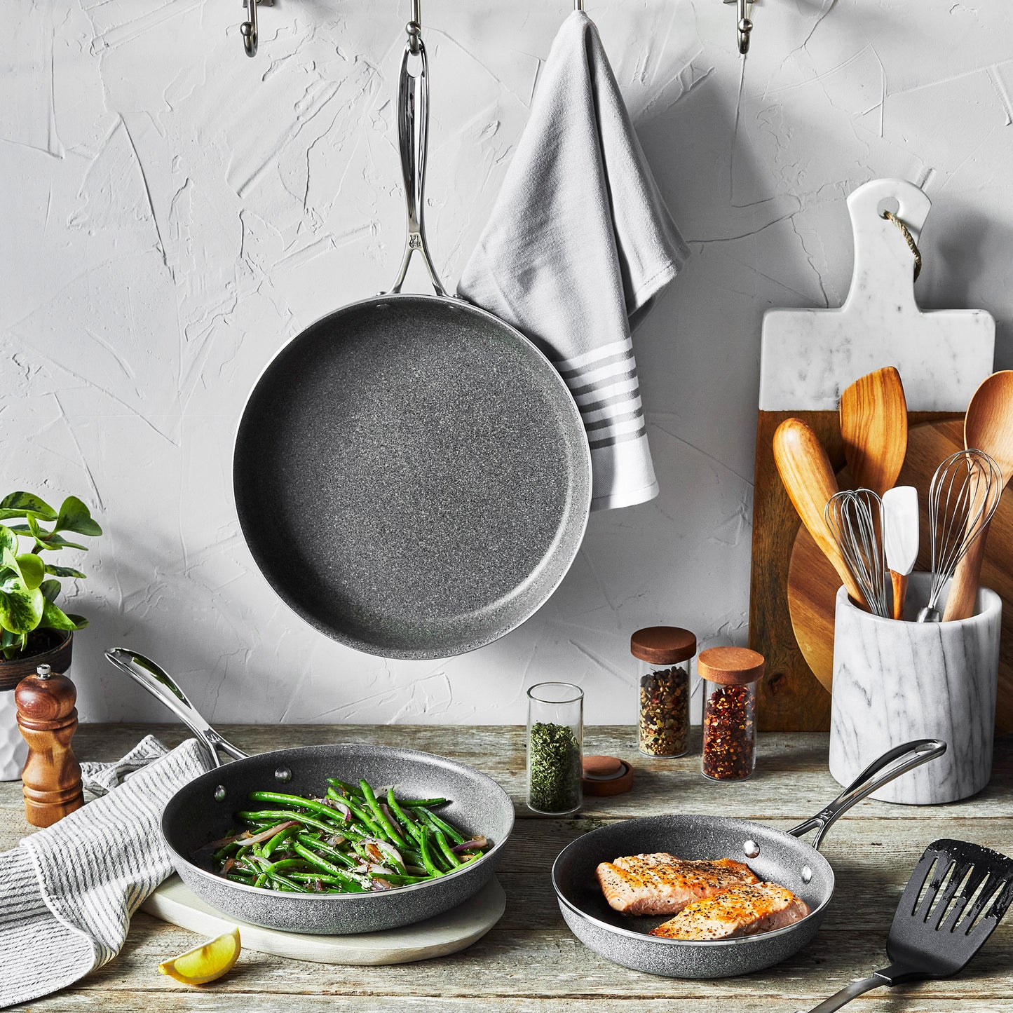Henckels Capri Granitium 3-Piece Non-Stick Skillet Set image 1