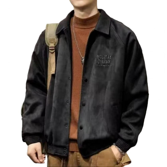 Men's Bomber Jackets Male Outwear Slim Fit Aviator Coats Fashion Man Streetwear image 0