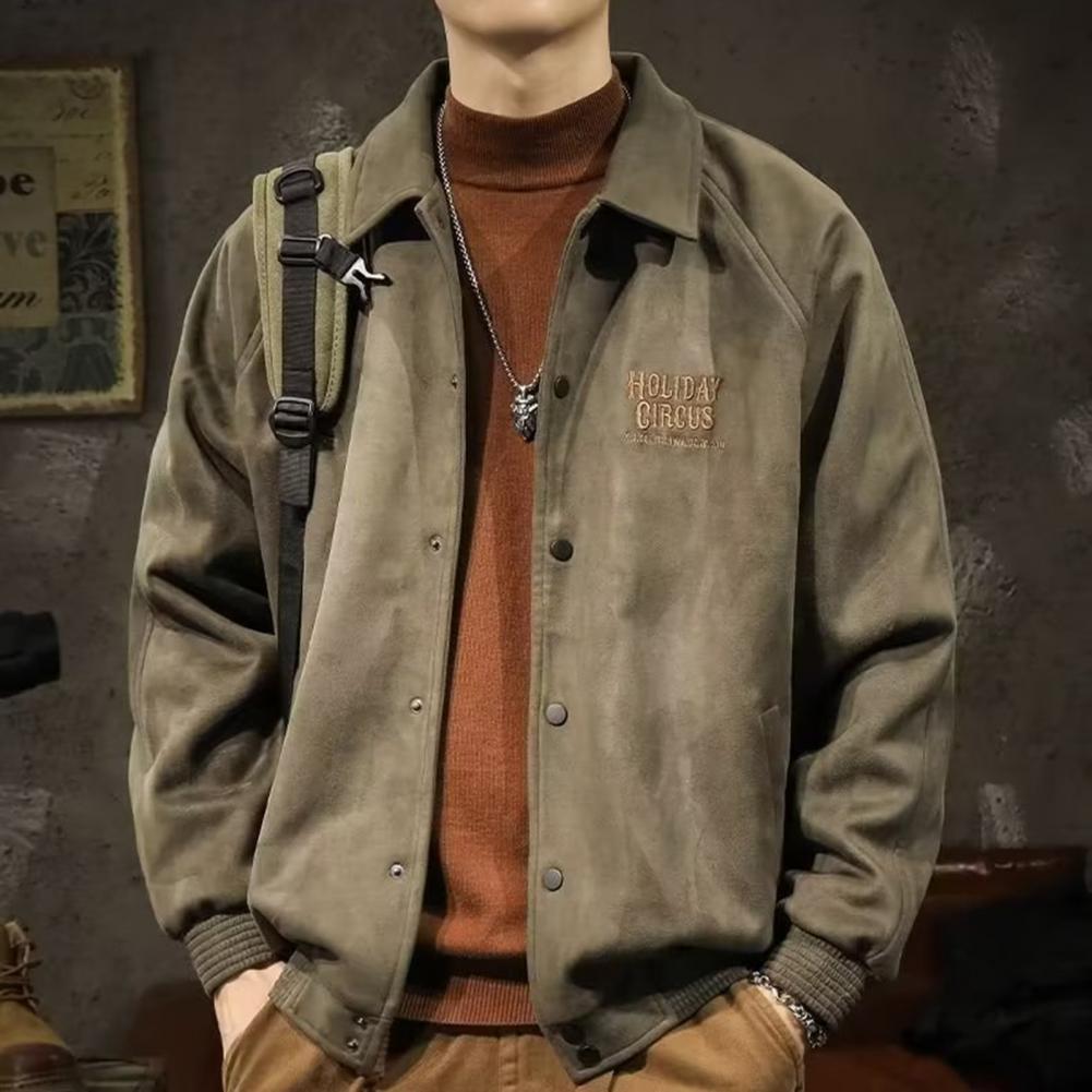 Men's Bomber Jackets Male Outwear Slim Fit Aviator Coats Fashion Man Streetwear image 1