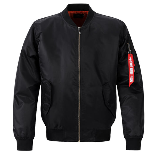 Men Jacket Autumn Winter Outdoor Thick Quality Nylon American Uniform Aviator U image 0