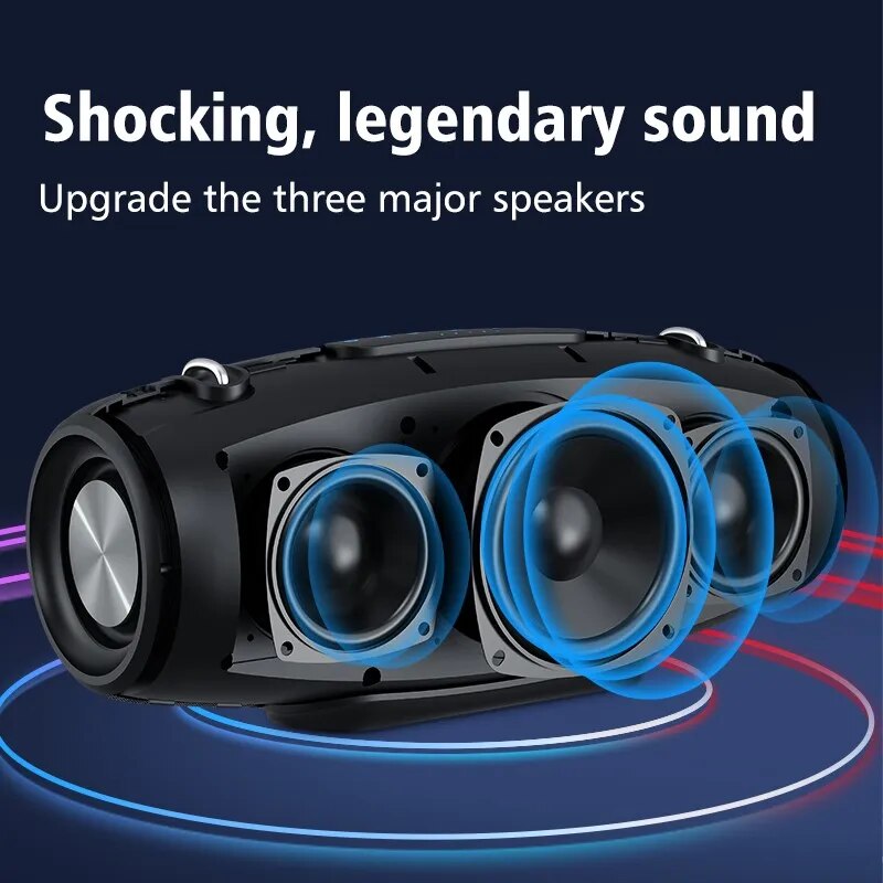 ZEALOT S67 Bluetooth Speaker Wireless Portable Outdoor High Power Sound box 360 image 2