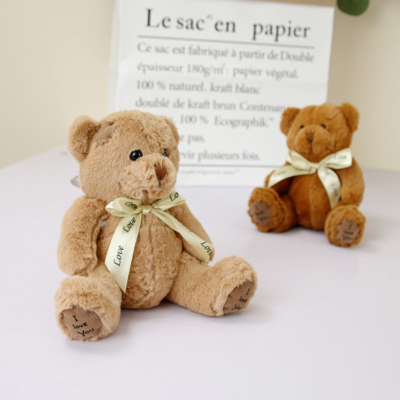 1pc 18cm Cute Bear Dolls Lovely Teddy Bear Stuffed Toy Soft Bear Toy Boys Girls image 7