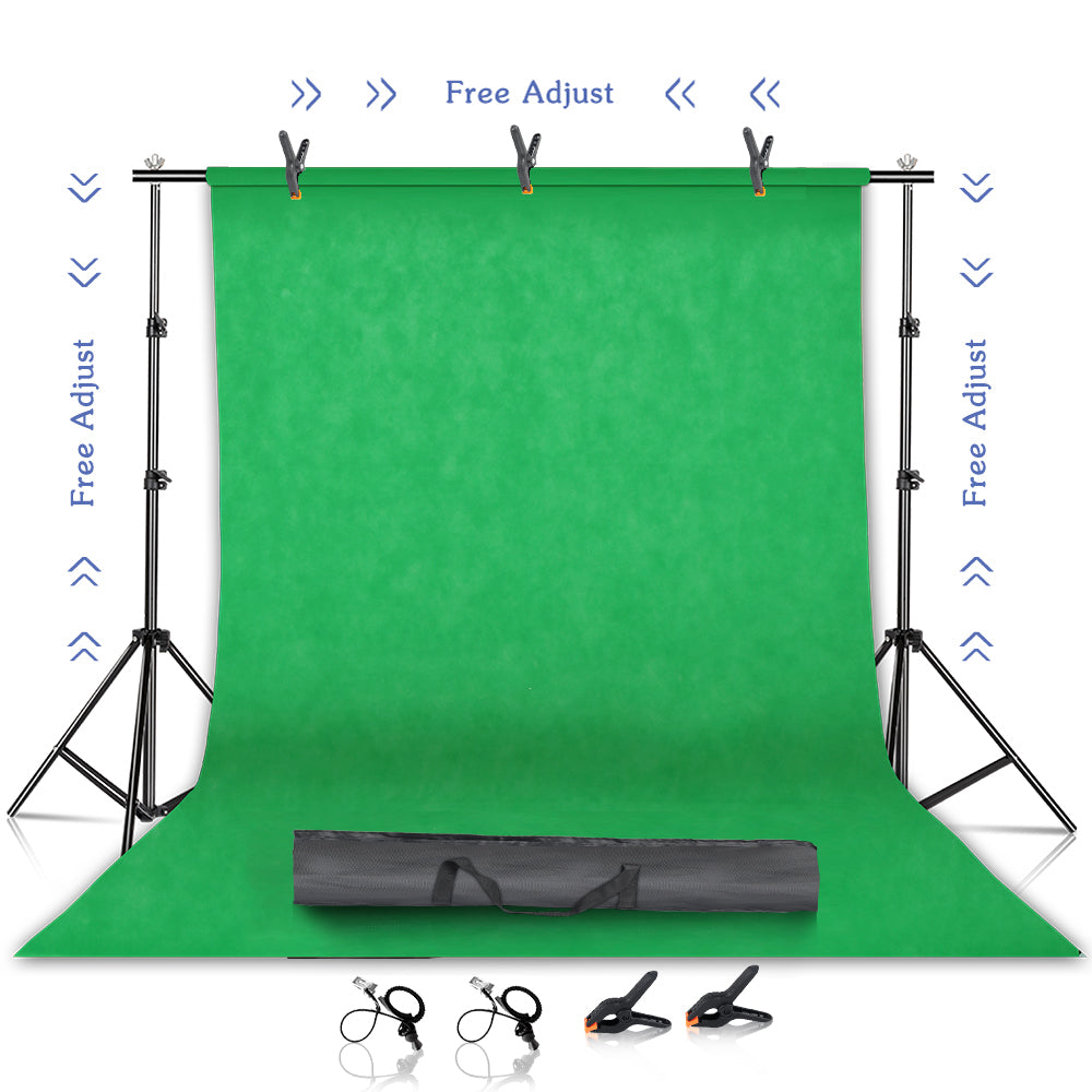 Background Stand Kit Support System Backdrops With Adjustable Stand for Photogr image 7