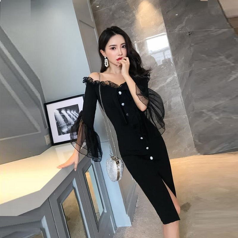 Cheongsam Sexy Oriental Dress Midi Elegant Chinese Dresses Summer 2020 Japanese image 7