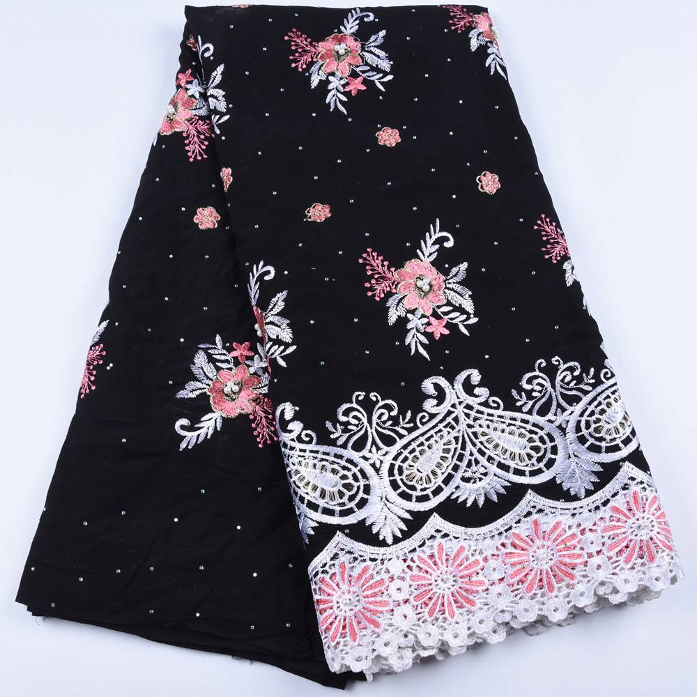 Swiss Voile Cotton Lace Fabric 2019 African Swiss Voile Laces In Switzerland Hi image 5