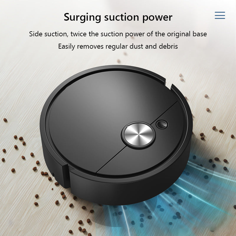 3 in 1 Vacuum Mop Robot Rechargeable Sweeping Machine Strong Suction Compact Cl image 4