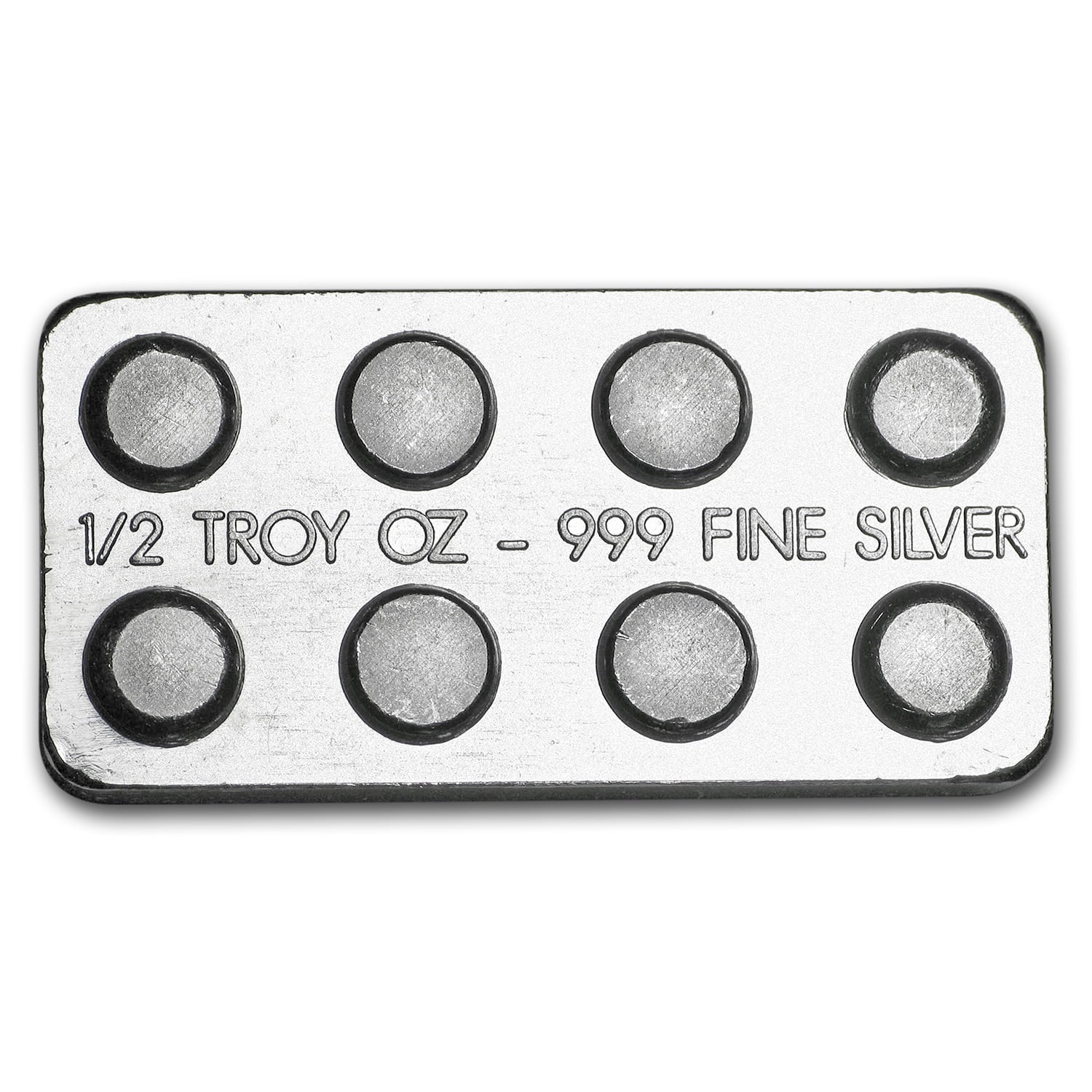 1/2 oz Silver Building Block Bars (2x4) image 2