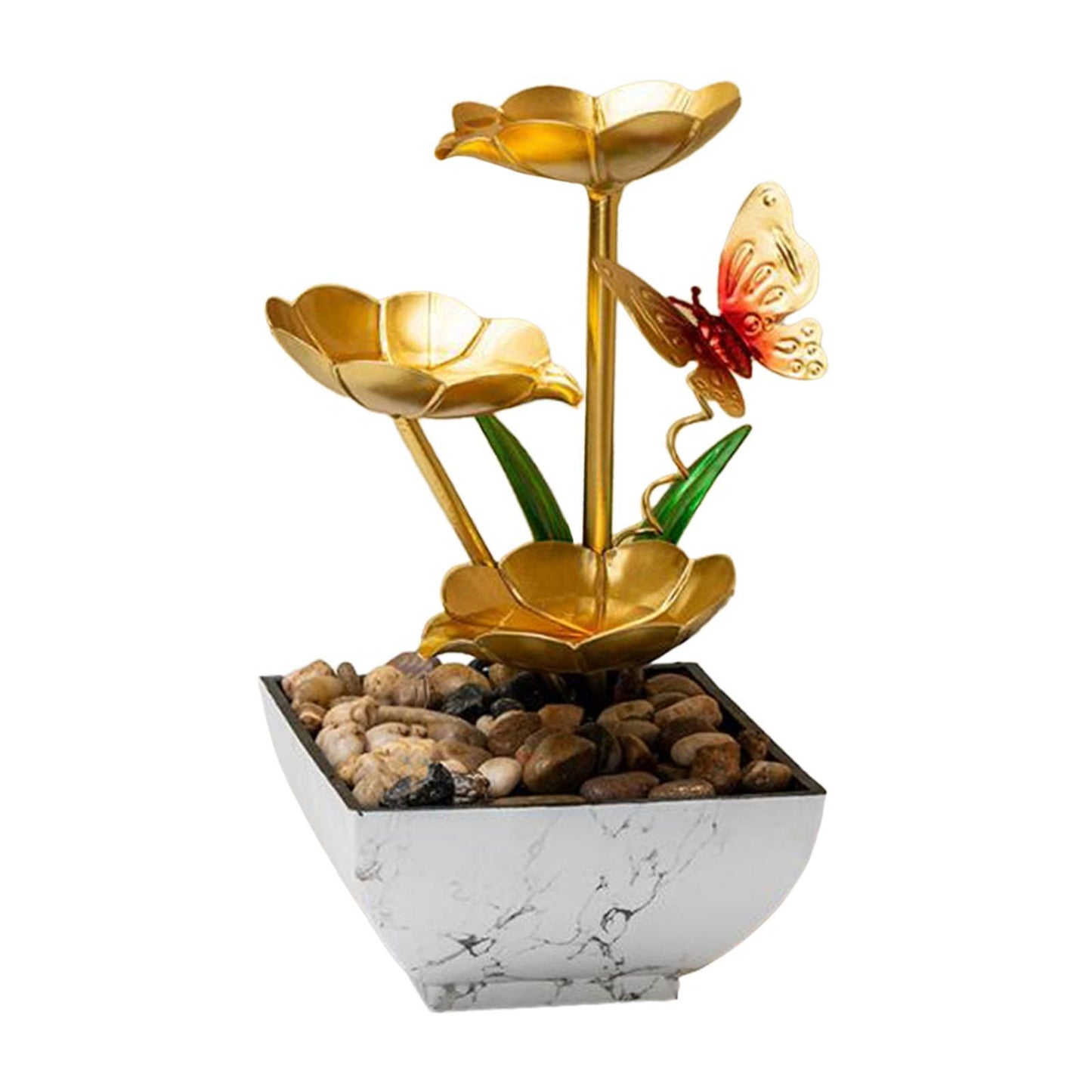 Tabletop Fountain Traditional Fengshui Easy to Use Indoor Relaxation Indoor Dec image 2