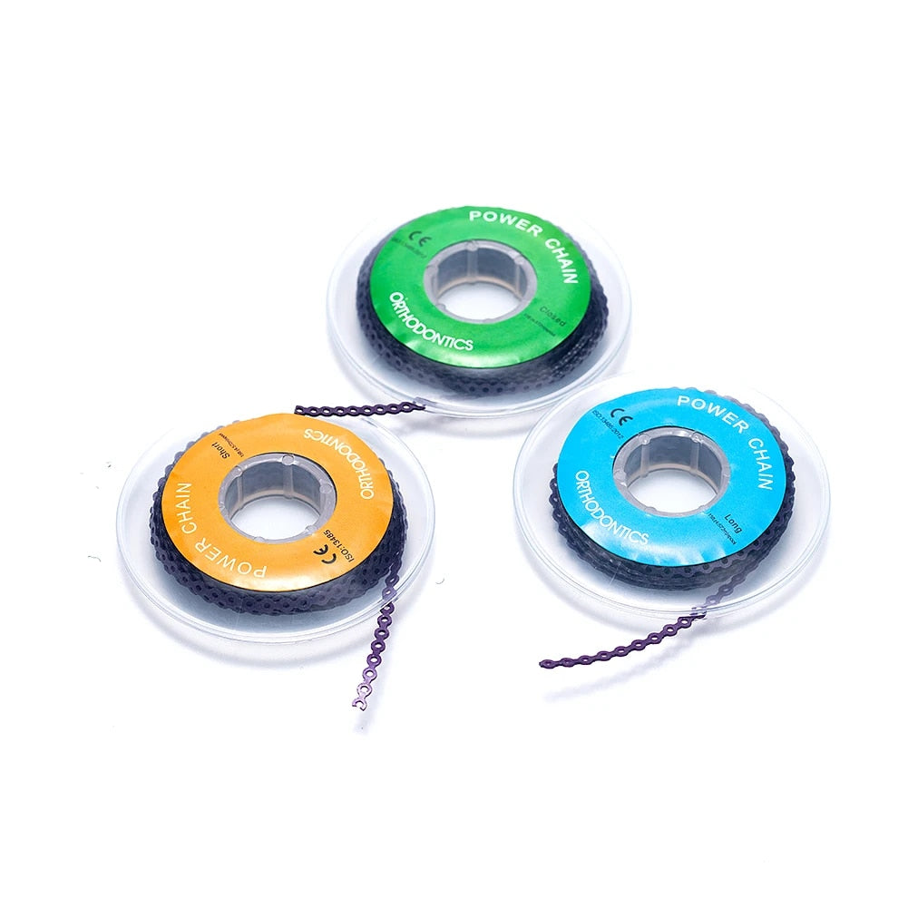 Easyinsmile Dental Material for Ortho Power Chain Super Elastic Rubber Band for image 5