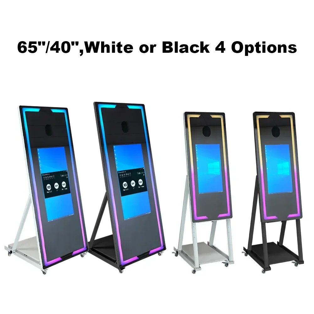 Touch Screen Photobooth Portable Mirror Magic Machine for Wedding Party Activit image 10
