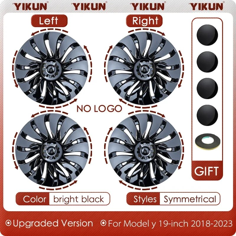 4PCS HubCap Performance  Automobile Replacemen Hub cap Full Rim Cover Accessori image 0
