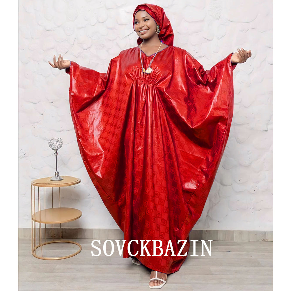 Wearable Throughout The Four Seasons Robe Bazin Riche Clothing African Attire G image 5